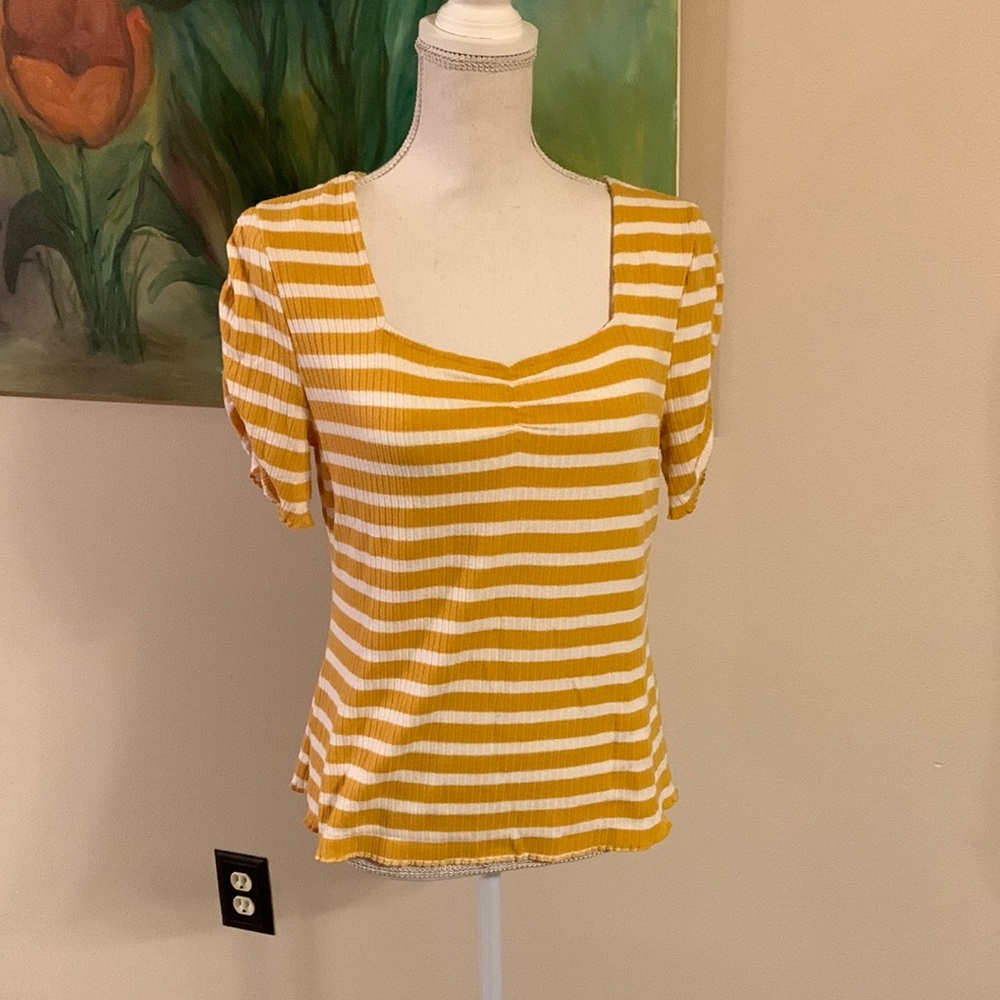 Striped Short-Sleeve Tee